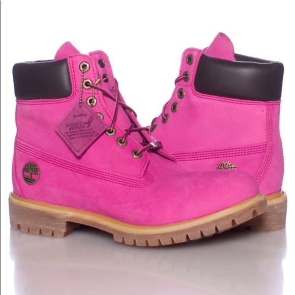 pink timberland boots mens